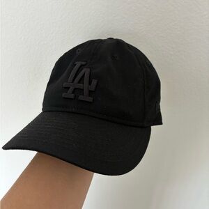 Yohji Yamamoto Black Snapback Cap